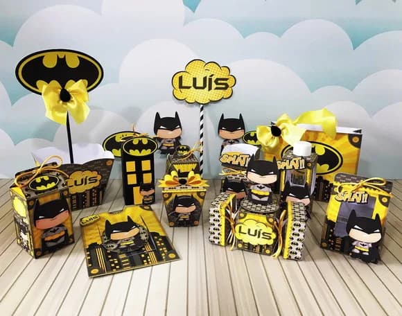Kit 30 Lembrancinhas Batman