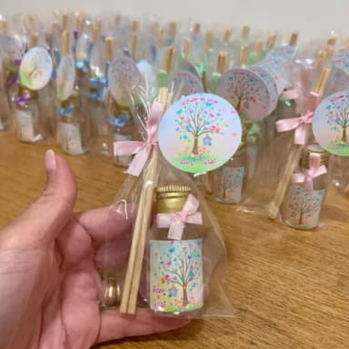 Lembrancinha casamento Aromatizador jardim das borboletas