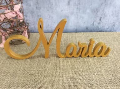 Letras Decorativas - Linha Cursiva