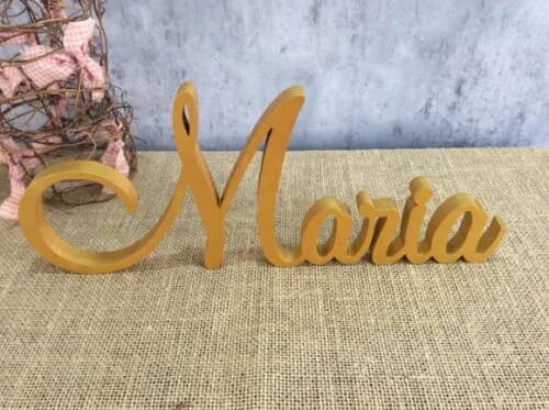 Letras Decorativas - Linha Cursiva