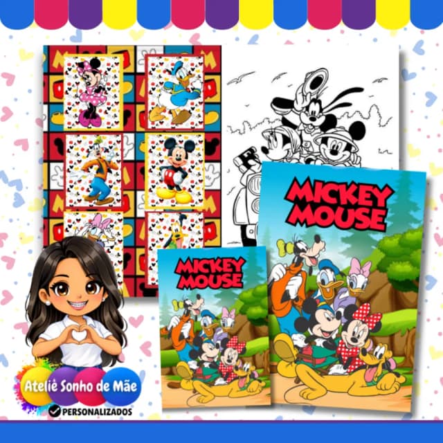Album de Figurinhas Personalizados