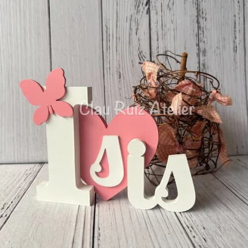 Nomes Linha Patch Cr Decoração de Bebê