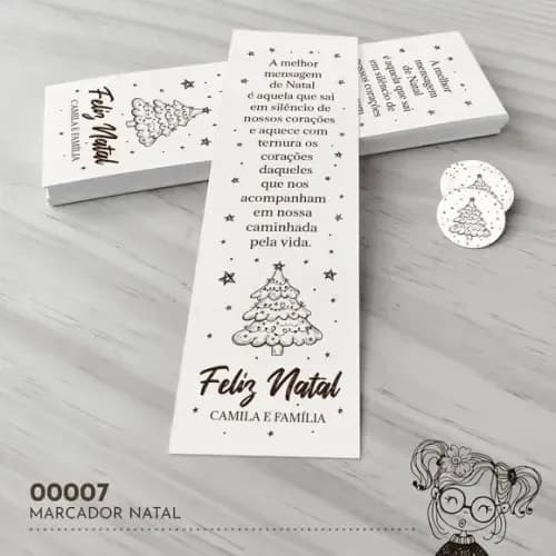 Marcador de Livro Natal - 00007