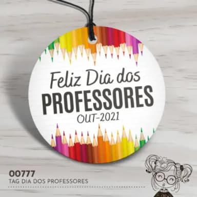 Tag Redonda Dia dos Professores - 00777