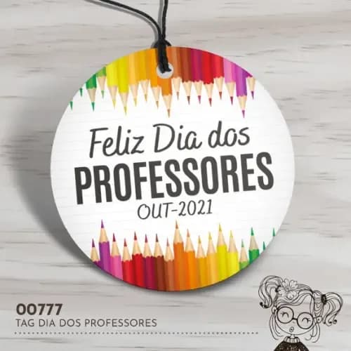 Tag Redonda Dia dos Professores - 00777