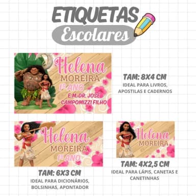 60 Etiquetas Personalizadas