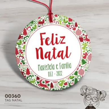 Tag Redonda Natal - 00360