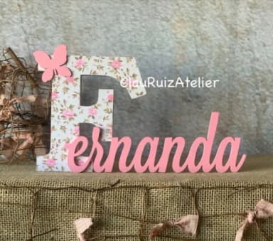 Jardim Encantado - Nomes Personalizados