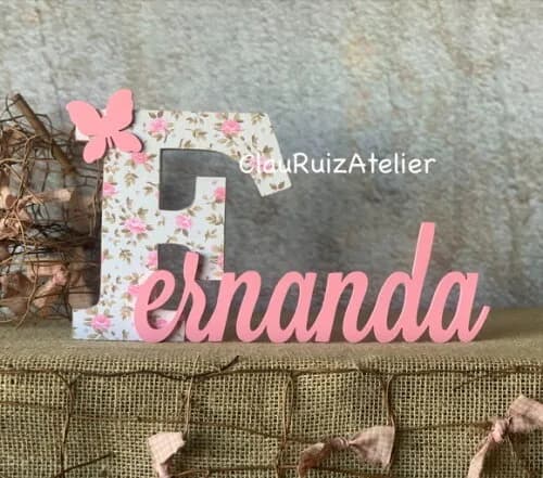 Jardim Encantado - Nomes Personalizados