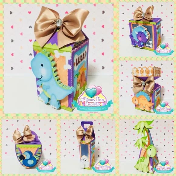 Kit 60 Lembrancinhas Dinossauros