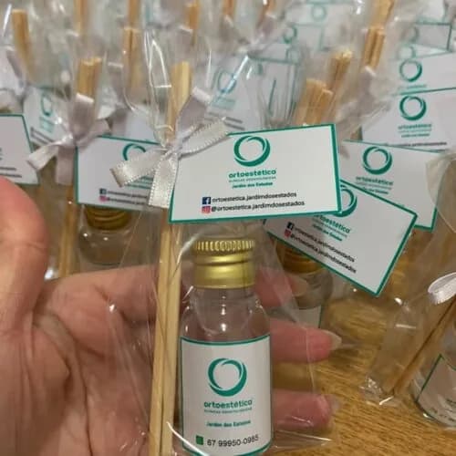 Brinde Corporativo Mini Aromatizador com Logo Odonto