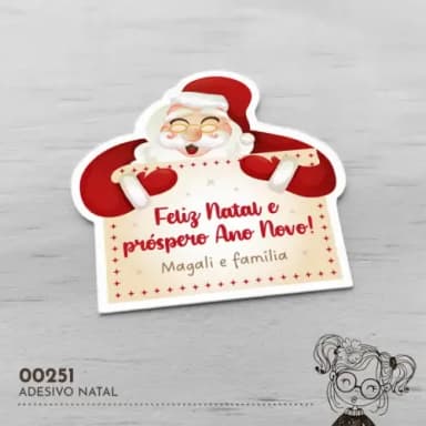 Adesivo Natal - 00251