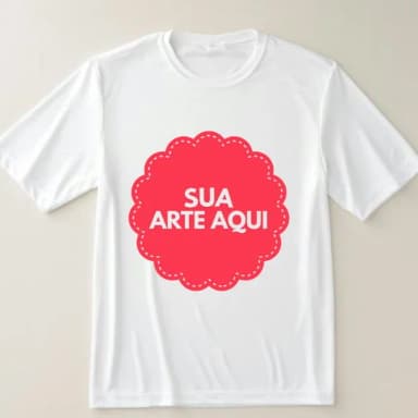 10 Camisetas Branca Personalizada