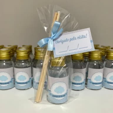 Lembrancinha Nascimento Aromatizador Nuvem