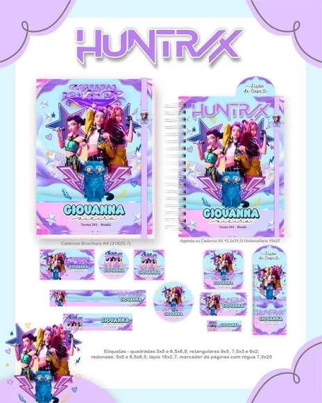 Caderno Brochurão Personalizado