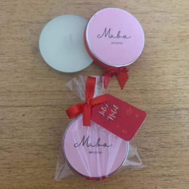 Lembrança Final de Ano Vela Aromática