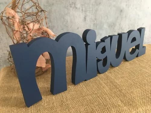 Letras de MDF -Nomes