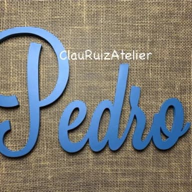 Nome de Parede em mdf