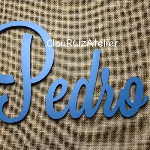 Nome de Parede em mdf