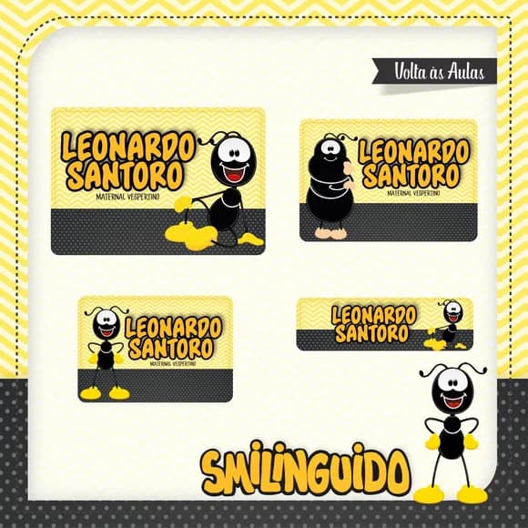 60 Etiquetas Smilinguido
