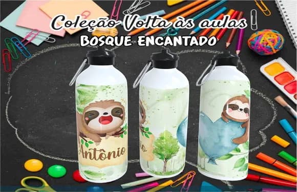 Garrafa Squeeze Personalizada