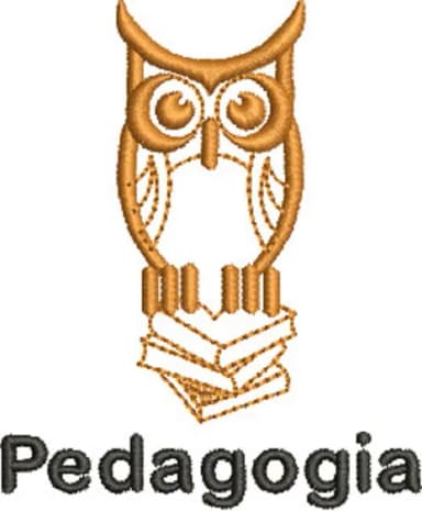 Matriz de Bordado Pedagogia