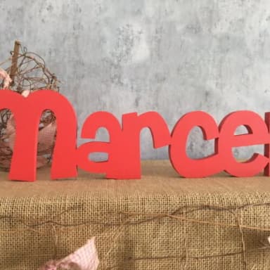 Letras Decorativas em MDF Linha CH