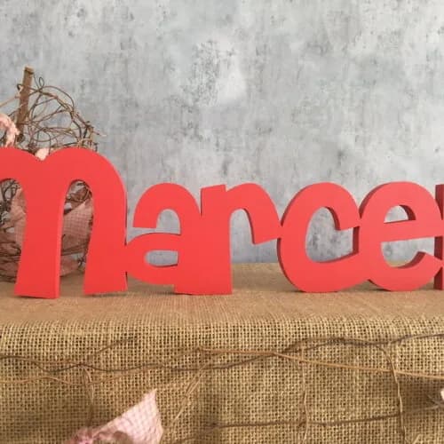 Letras Decorativas em MDF Linha CH