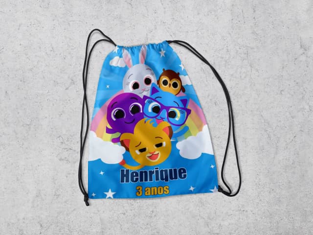 Mochilinha Personalizada dos Bolofofos