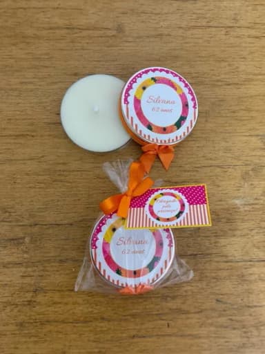 Lembrança Aniversário Vela Aromática