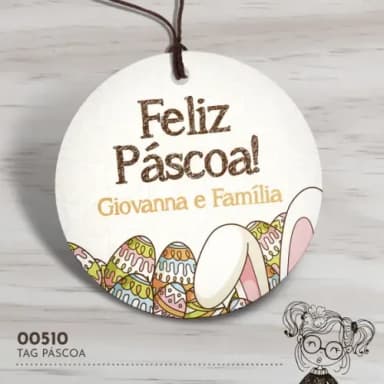 Tag Redonda Páscoa - 00510