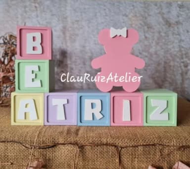 CANDY COLORS - Cubos 6x6cm TS + URSA