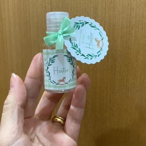 Álcool Gel 70% Lembrancinha Maternidade