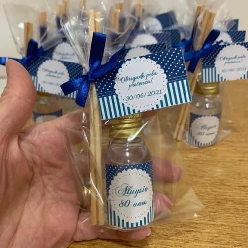 Lembrança aniversário Aromatizador Unissex
