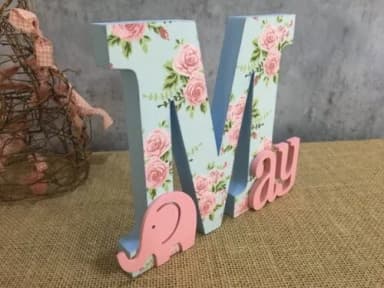 Jardim Encantado - Nomes Personalizados ELEFANTINHO
