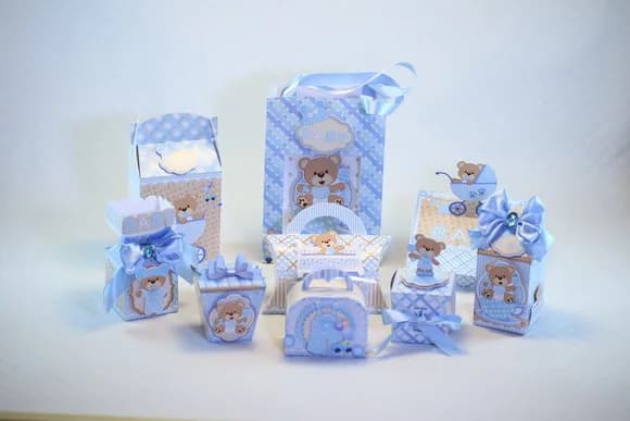 Kit 30 Lembrancinhas Chá de Bebê