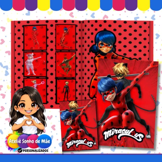 Album de Figurinhas Personalizados