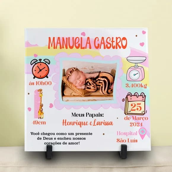 Azulejo Personalizado 20 x 20