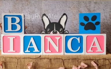 PET - Cubos 10x10cm TS + BULDOGUE