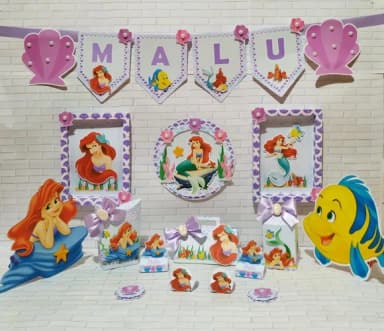 Kit 30 Lembrancinhas Ariel