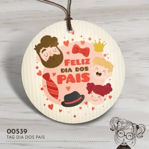 Tag Redonda Dia dos Pais - 00539