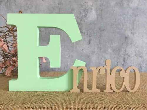 Letras Decorativas em MDF PERSONALIZADO 18cm