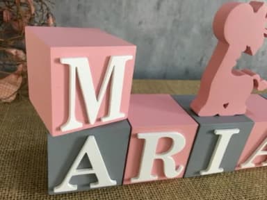 Cubos 6x6cm + GIRAFA