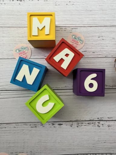 Pocoyo 6x6cm - Decoração de Festa Infantil