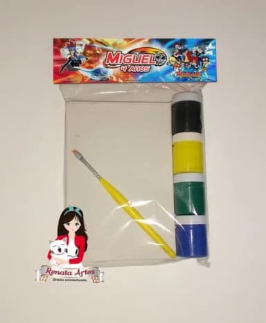 Kit Pintura Personalizado Tema Beyblade