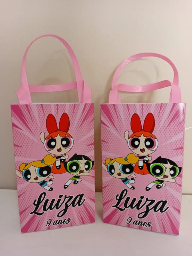 Sacolinhas Personalizadas Meninas Super Poderosas