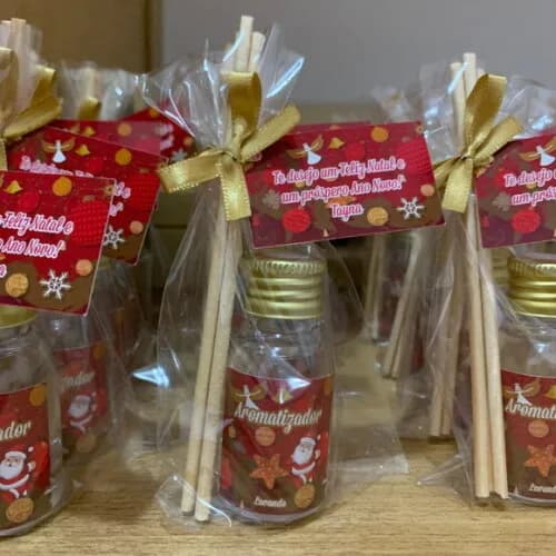 Mini Aromatizador Lembrancinha de Natal