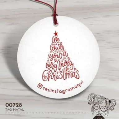 Tag Redonda Natal - 00728
