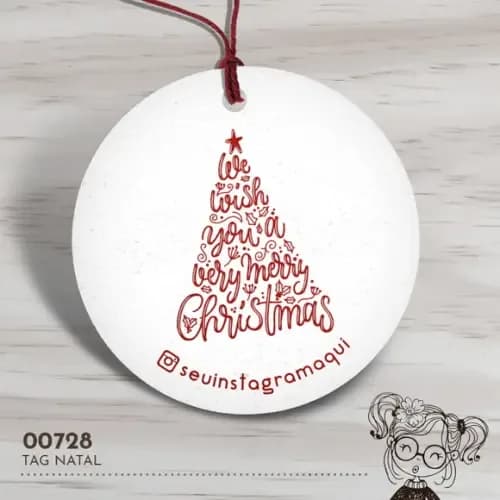Tag Redonda Natal - 00728