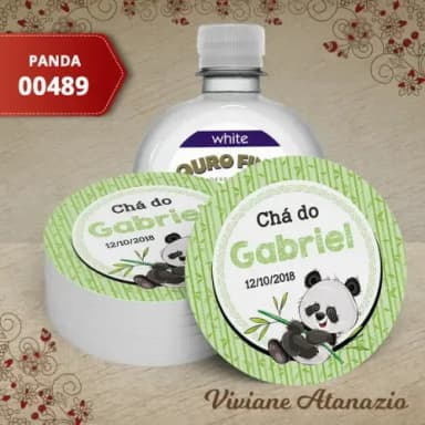 Adesivo Água Ouro Fino Panda - 00489